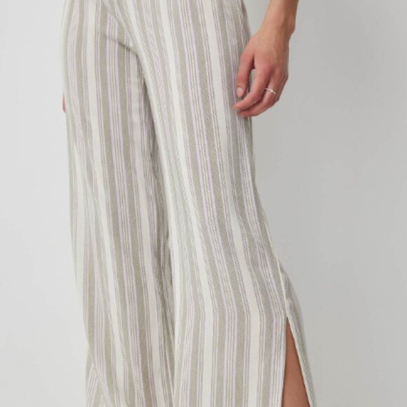 Ardene's Smocked Waist Wide Leg Pants - Picture 2 of 9